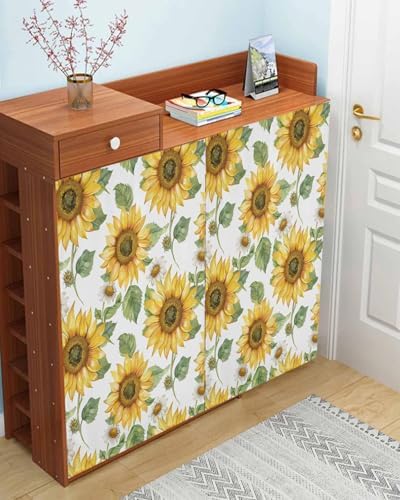 Sunflower Self Adhesive Thermal Curtains for Windows and Doors