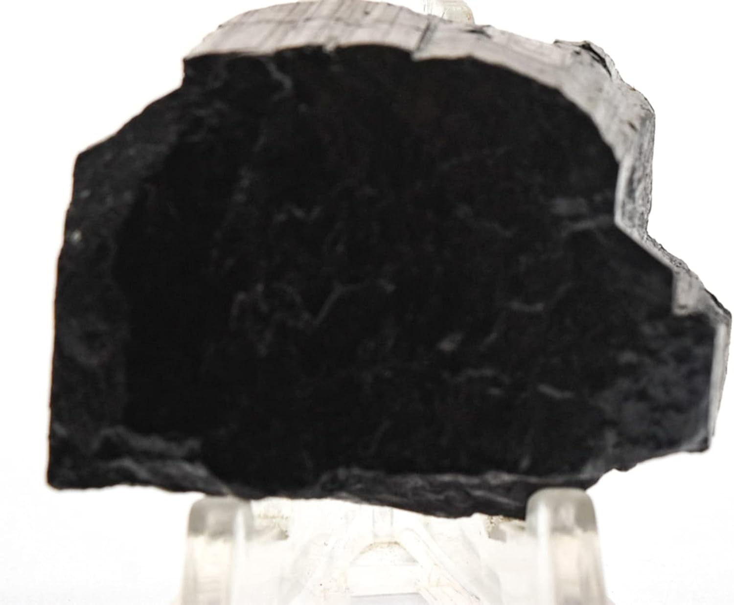 38mm Black Tourmaline Natural Cluster Specimen - Brazil