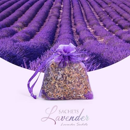 STRN 20 Pack Lavender Scented Sachets for Home and Gifts