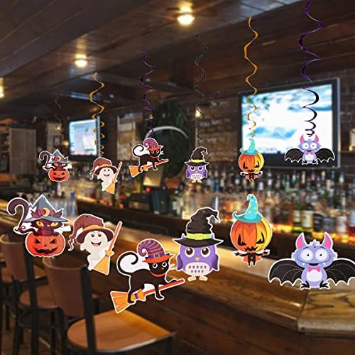 Annymall Halloween Ceiling Hanging Decorations 6PCS