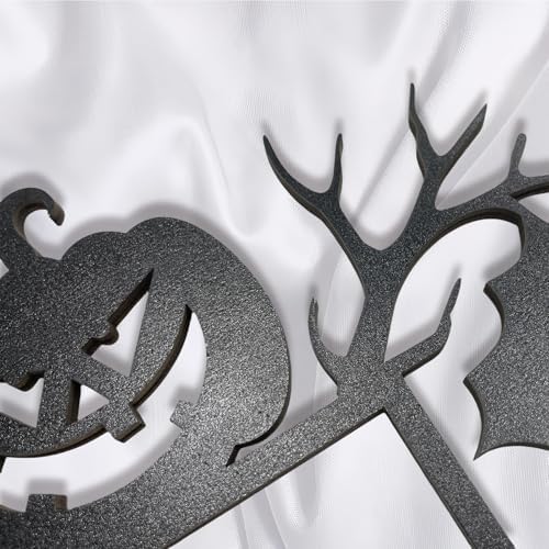 Halloween Door Topper with Spider and Witch
