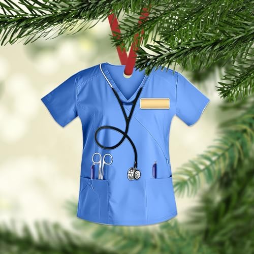 Nurse Christmas Ornaments 2025 Thank You Gift