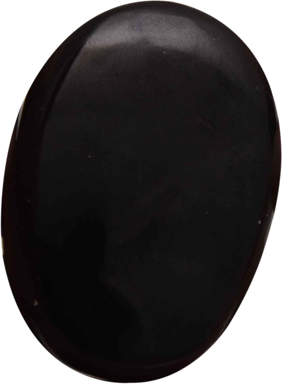 Blessfull Healing Reiki Balancing Black Obsidian Oval Palm Pocket Stone