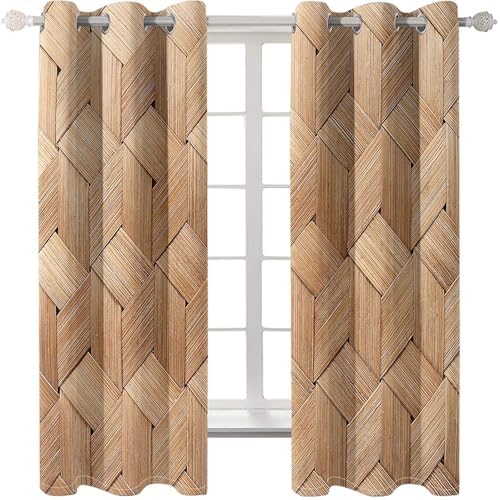 Blackout Curtains 2 Panel 60x84 Inches Grommet Style