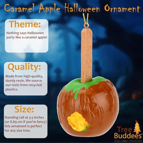 Caramel Apple Christmas Ornament for Tree