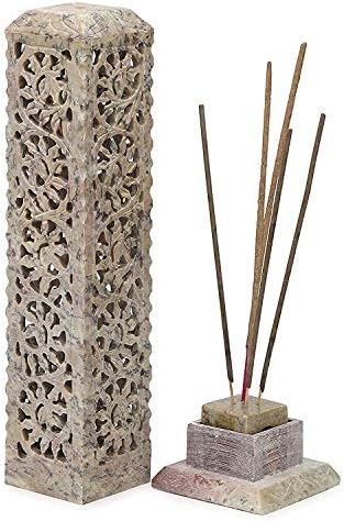Carry Me Handmade Marble Soapstone Incense Holder