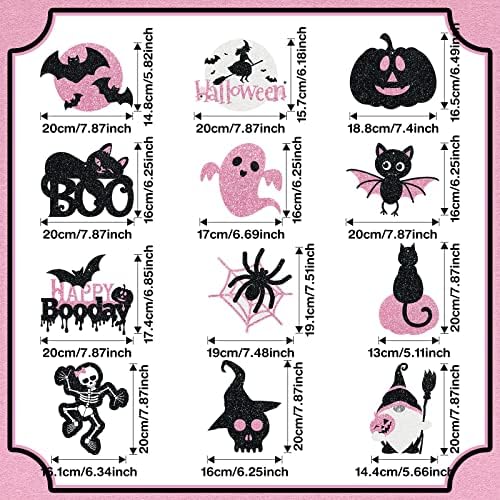 36 PCS Halloween Hanging Swirls Decoration