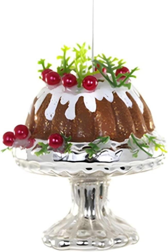 Cody Foster Co 3 Inch Bundt Cake Hanging Ornament