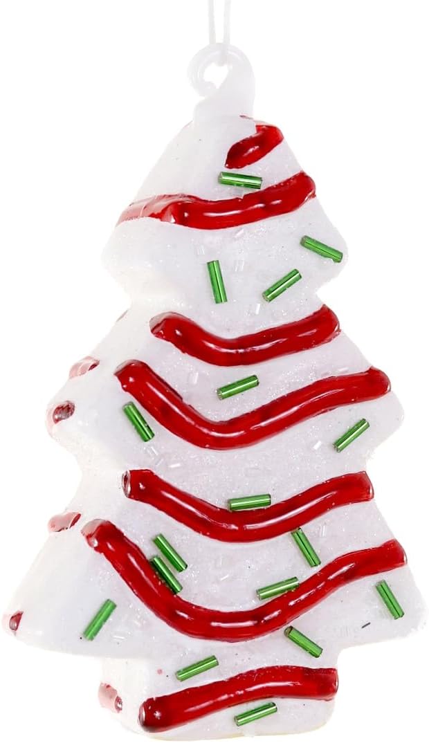 Bridge Collection Christmas Tree Snack Cake Ornament