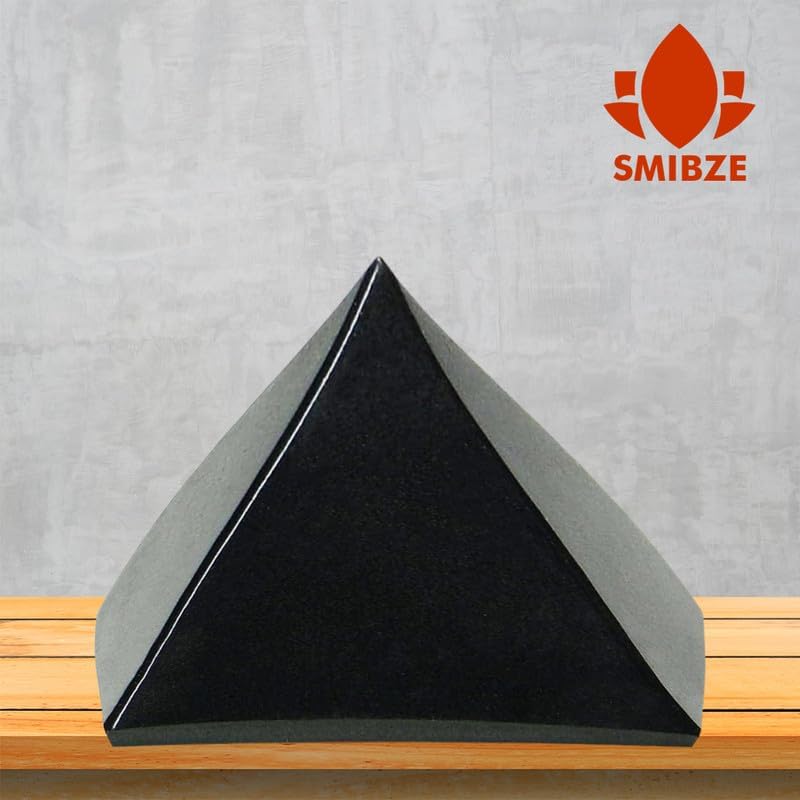 Natural Black Agate Pyramid 1 Inch 1 Pcs