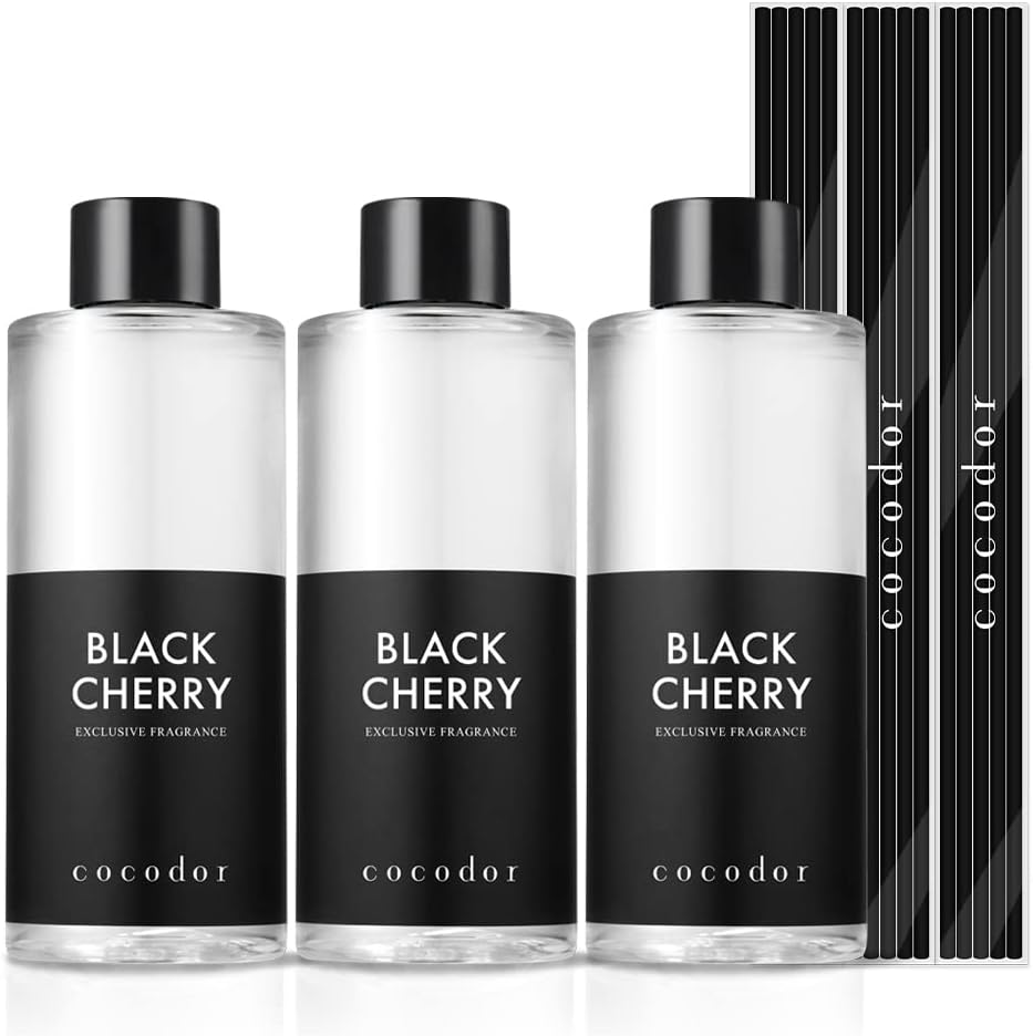 Cocodor Black Cherry Reed Diffuser Refill 3 Pack