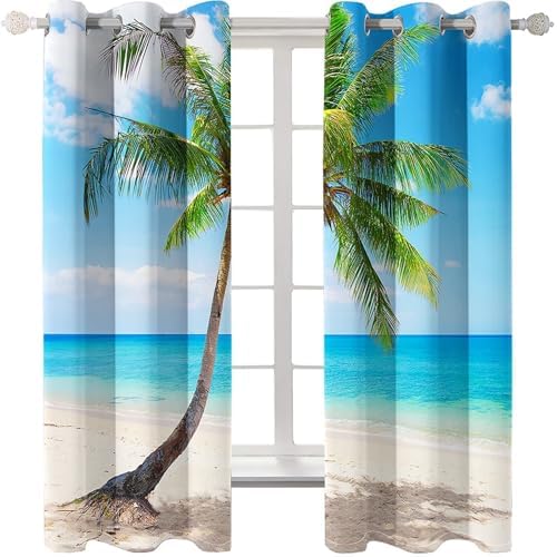 Homxi Dining Room Blackout Curtains 2 Panels