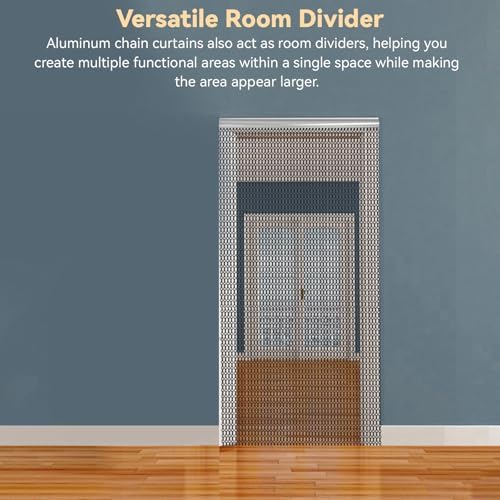 Durable Aluminium Chain Door Curtain with Insect Control