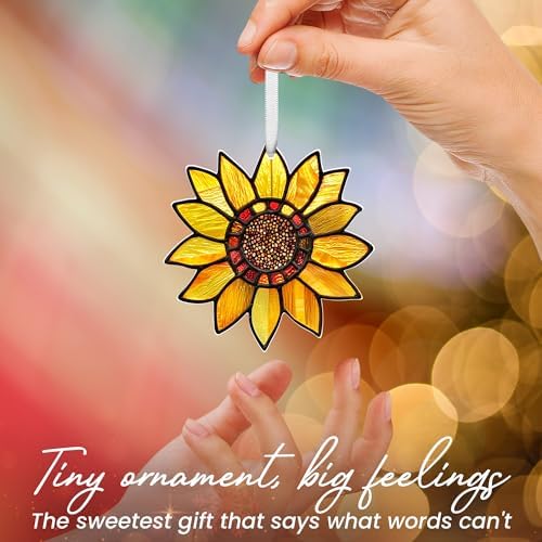 Sunflower Christmas Ornaments 2025 for Tree Decorations