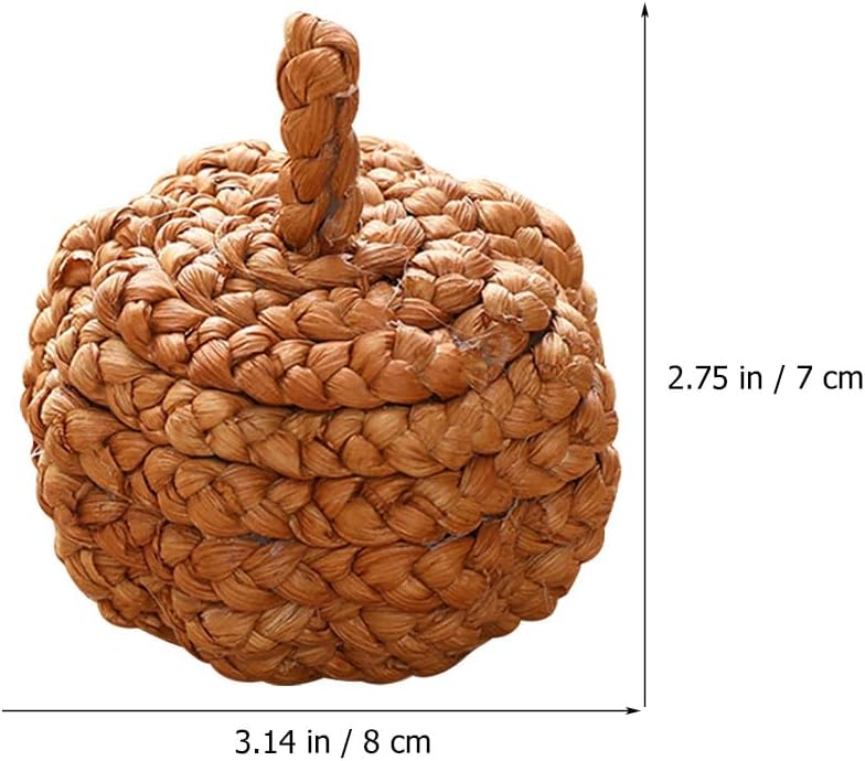 SUPVOX Pumpkin Ball Pendant - 2 Pcs Fall Decor