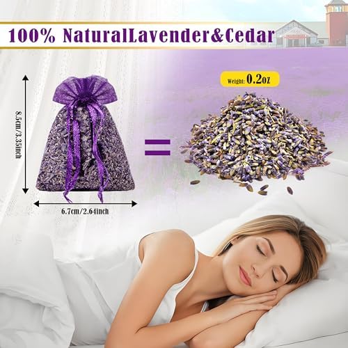 Cedar Space Lavender Sachets for Closets and Drawers