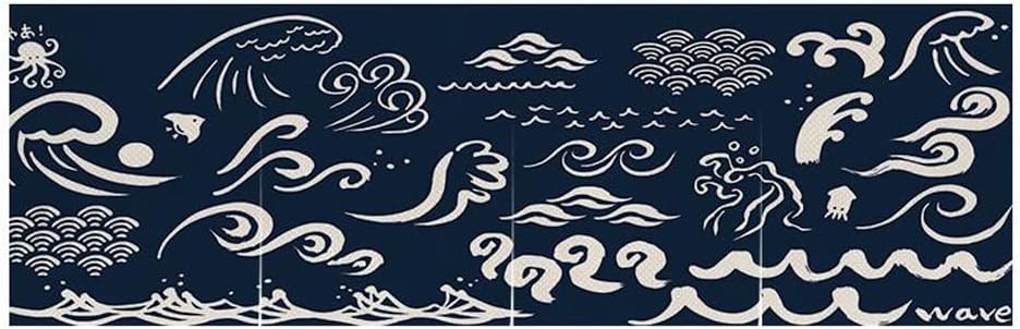 Japanese Sushi Bar Noren Door Curtain Panel