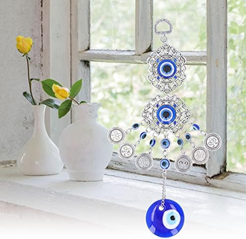 Blue Evil Eye Hanging Ornament for Good Luck