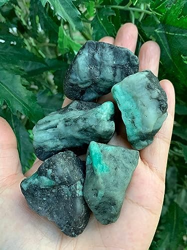 GAF Treasures 1 Pound Raw Emerald Stones
