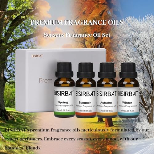 Four Seasons Premium Fragrance Oil Set - 20ml x4