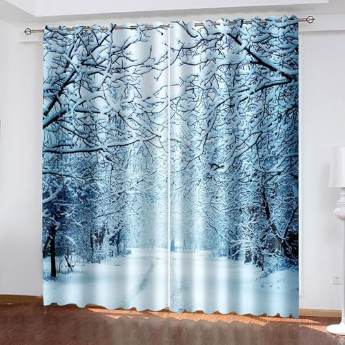 Homxi Blackout Curtains 2 Panels 60x84 Inches