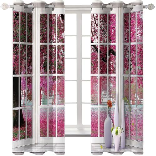 Homxi Blackout Curtain Panels Set of 2