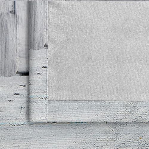 Homxi 2 Panel Blackout Curtains Set Grey Blue Yellow Pink