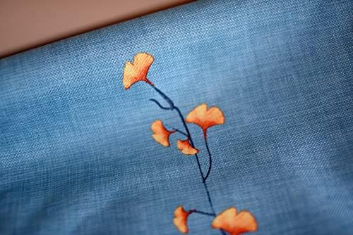 Japanese Flower Fengshui Noren Curtain 85x150cm