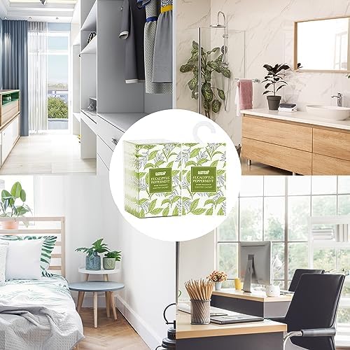 MYARO Eucalyptus Scented Sachets 12 Pcs Drawer Closet Freshener
