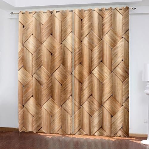 Blackout Curtains 2 Panel 60x84 Inches Grommet Style