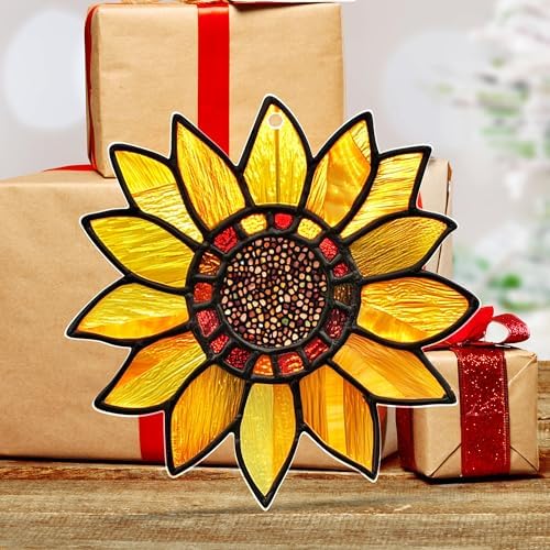 Sunflower Christmas Ornaments 2025 for Tree Decorations