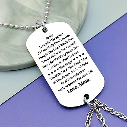Inspirational Gift for Daughter Car Hanging Ornament