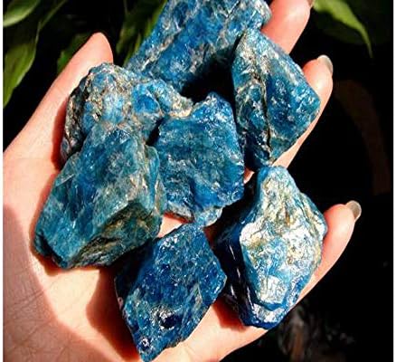 Blue Apatite Healing Crystal Rough Stone 1 Piece
