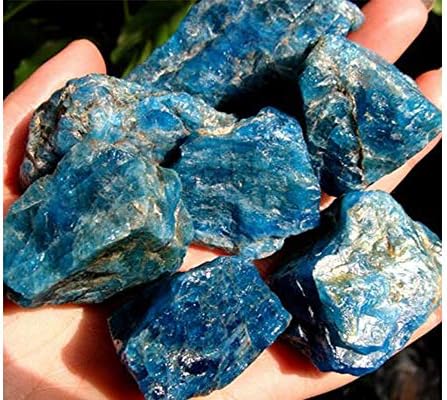 Blue Apatite Healing Crystal Rough Stone 1 Piece