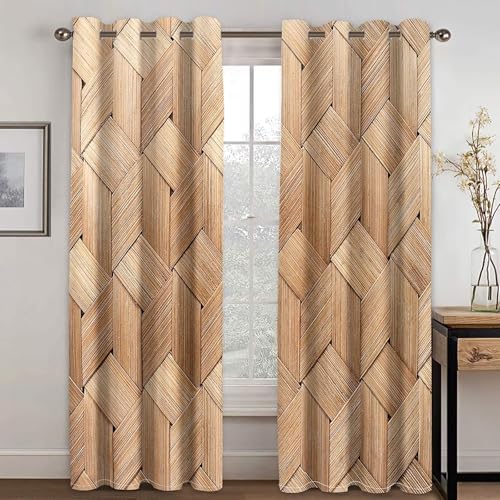 Blackout Curtains 2 Panel 60x84 Inches Grommet Style