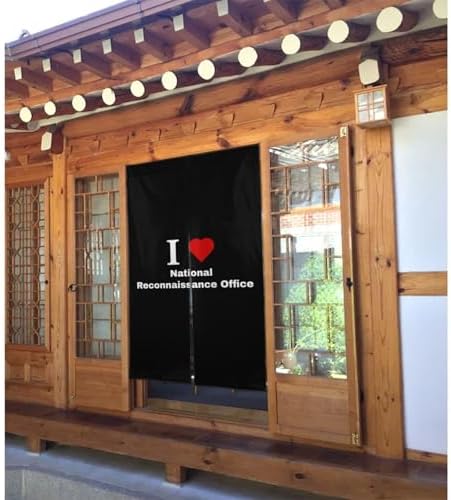 I Love National Reconnaissance Office Blackout Curtain Panel 34x56in