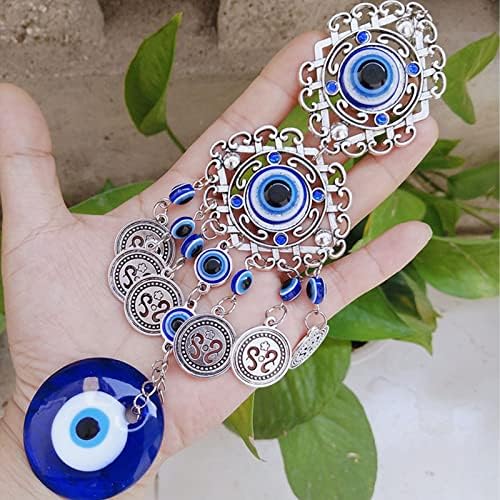 Blue Evil Eye Hanging Ornament for Good Luck
