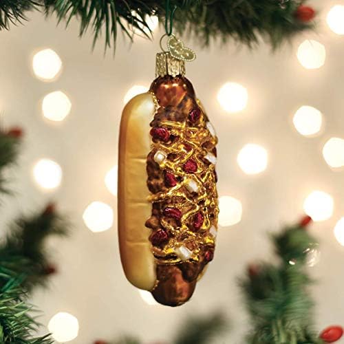 Chili Cheese Dog Ornament Christmas Decoration