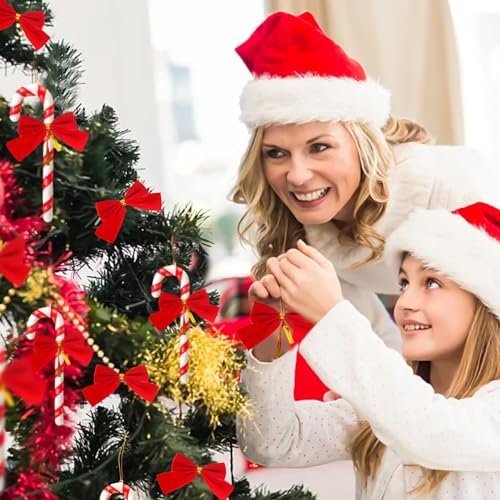 JIASHA 36 Pcs Sugar Stick Decorations for Christmas Tree