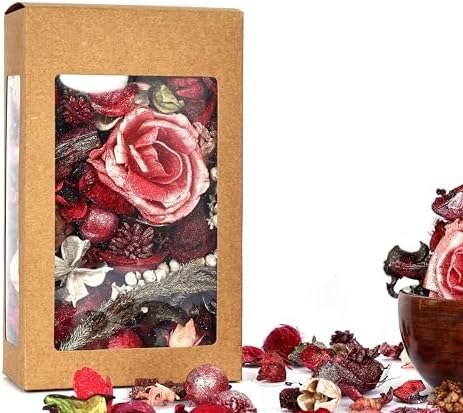 Natriel Citronella Potpourri Natural Fragrance Box Red