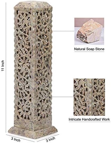 Carry Me Handmade Marble Soapstone Incense Holder