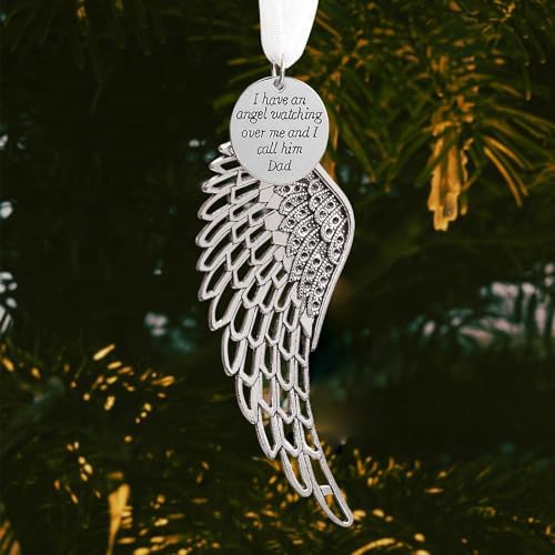 GTYRERO Memorial Christmas Angel Wings Ornament