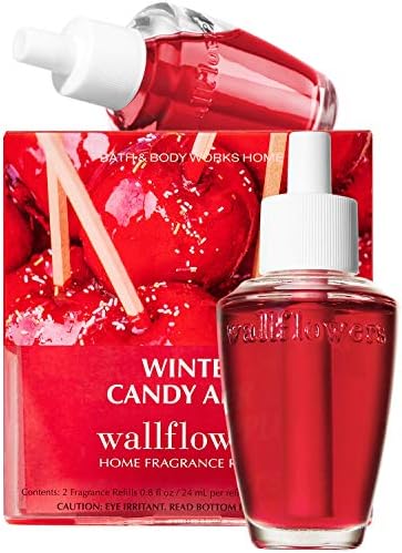 Bath and Body Works Winter Candy Apple Wallflowers 2 Pack Refills