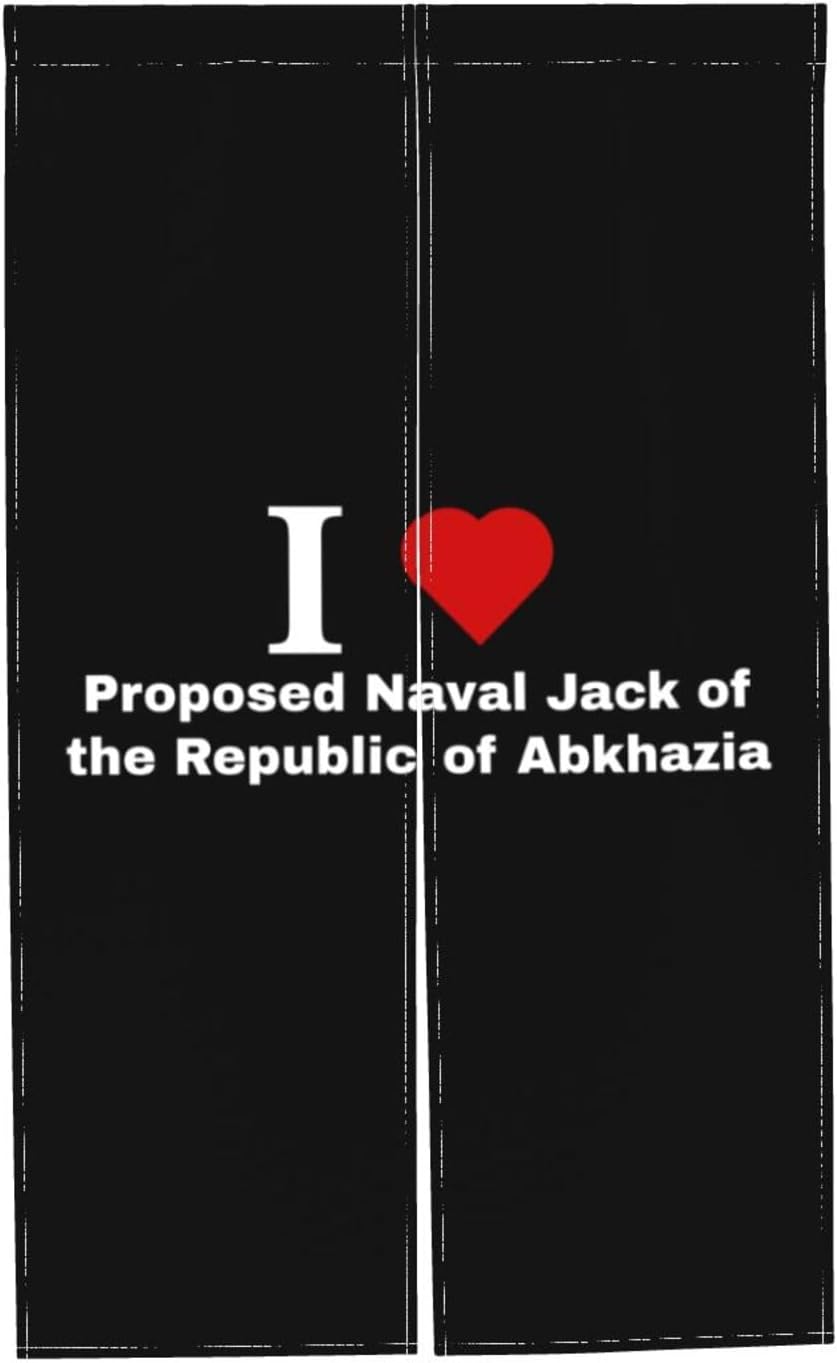 MULIHU Naval Jack Blackout Curtains for Doorways