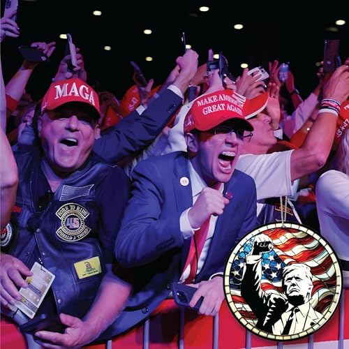 Trump 2025 Christmas Ornament White House 4th of July