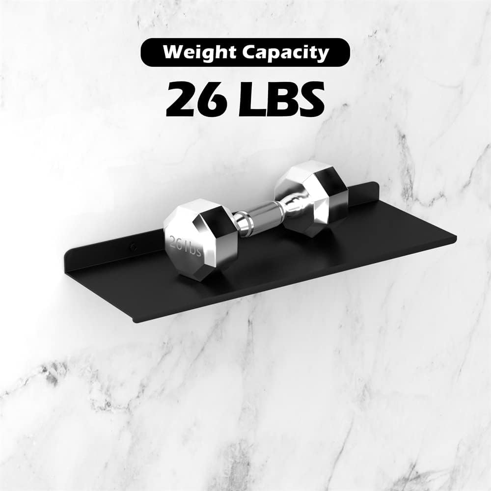 Alonsoo Stainless Steel Floating Shelves Organizer 3 Pack