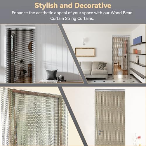 Durable Aluminium Chain Door Curtain with Insect Control