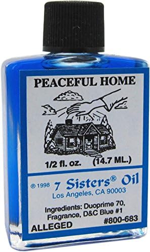INDIO 7 Sisters of New Orleans Perfumed Anointing Oil - Peaceful Home 12oz