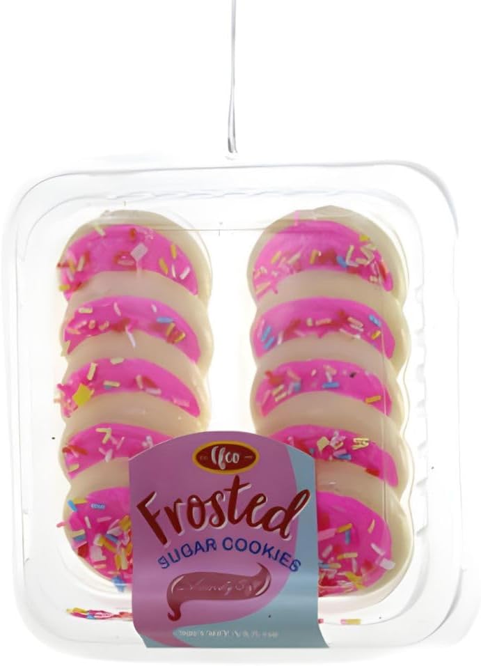 Cody Foster Co Pink Frosted Sugar Cookie Ornaments Pack