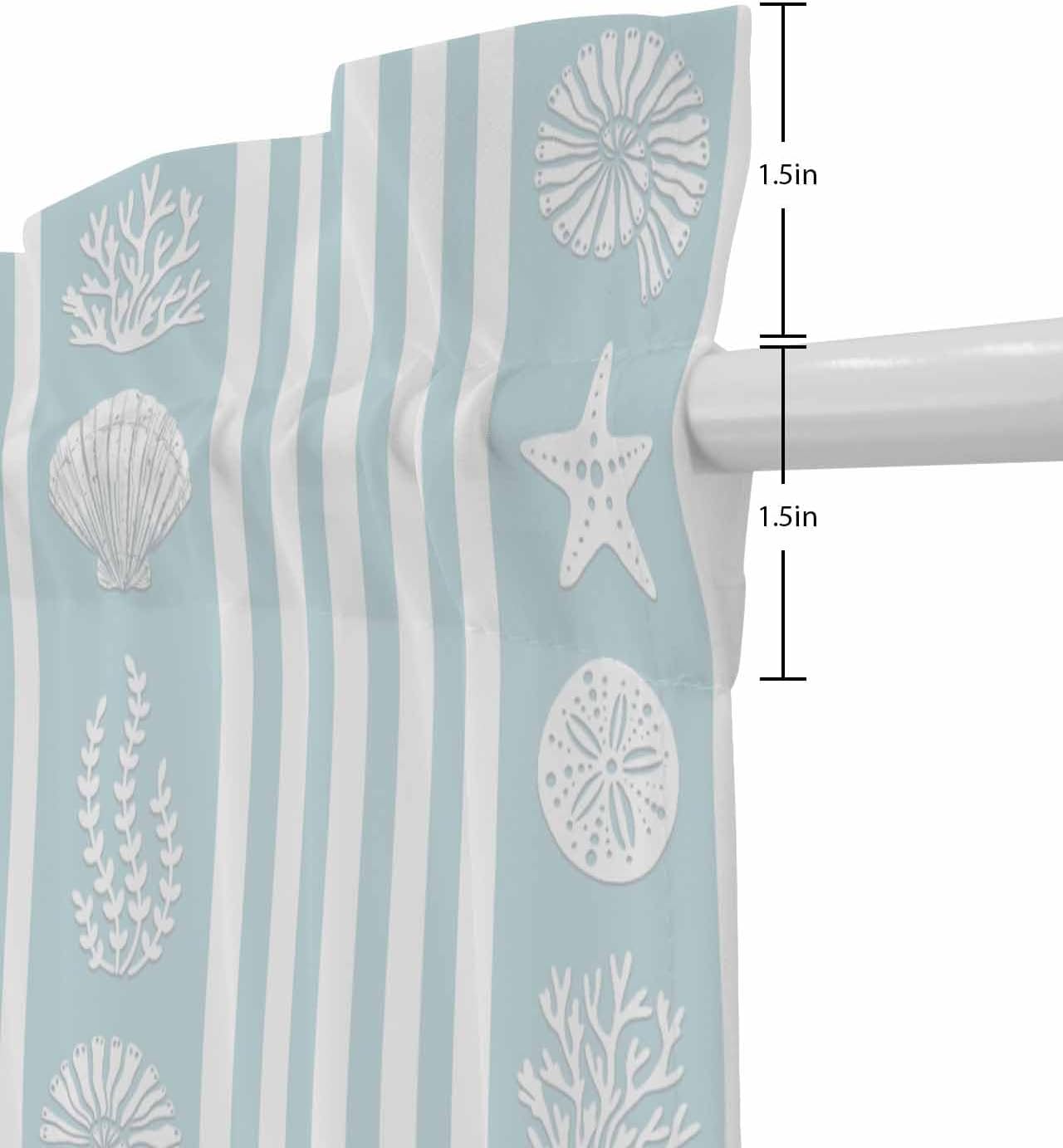 Elegant Door Curtains with Tiebacks for French Doors 54x72